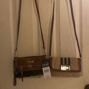 CHAPS Crossbody Strap Shoulder Wristlet Handbags